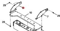  KLW-M3724-01 PLATE,ARM L YAMAH